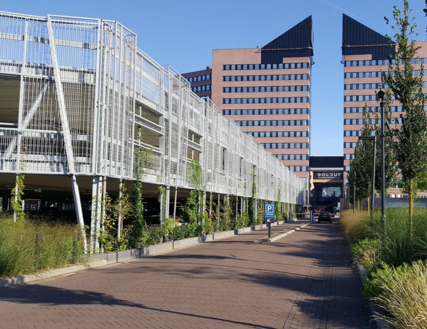 Druppelleiding parkeergarage Bolduc Den Bosch