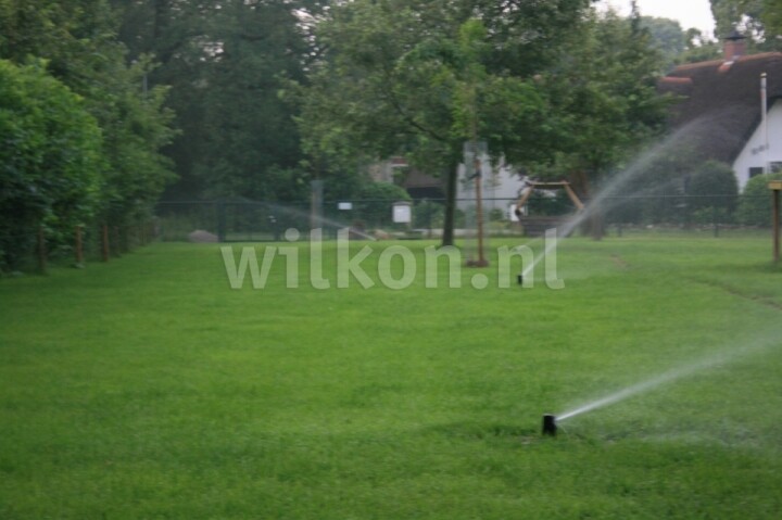 Aanleg tuin beregening Epe
