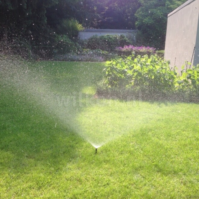 Aanleg tuin beregening in Zwolle