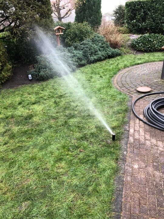 Beregening tuin in Heerenveen