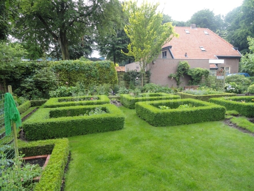 Beregeningsinstallatie met tuinsproeiers in Nunspeet