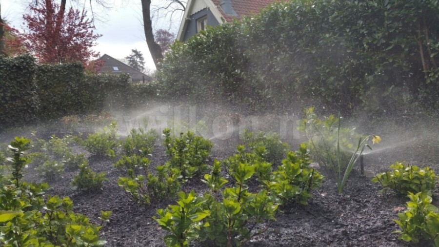Aanleg tuin beregening in Apeldoorn