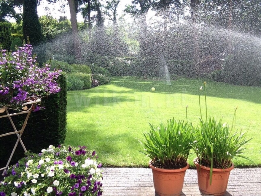 Aanpassen beregening tuin en sproeiers in Nunspeet