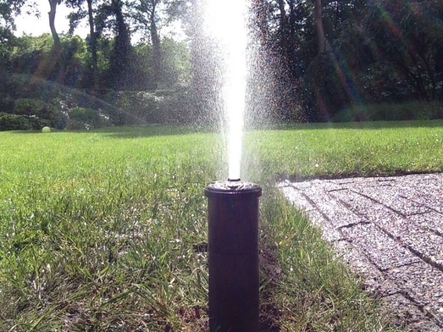 Aanpassen beregening tuin en sproeiers in Nunspeet