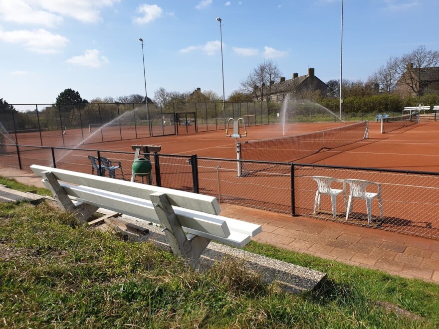 Beregening tennisbaan