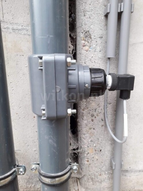 Installatie stofbestrijding en stof beheersing met sproeiers