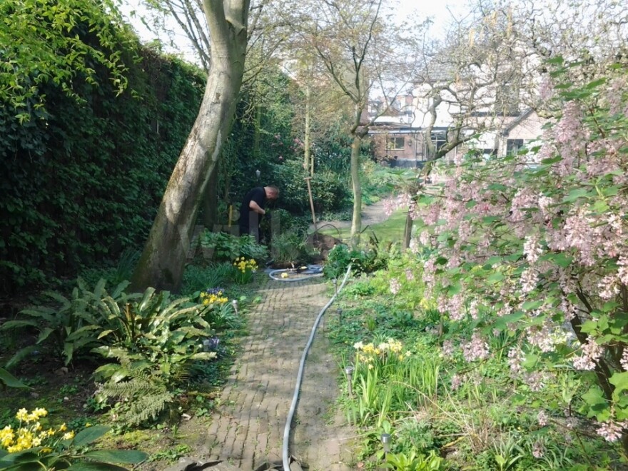 Aanleg tuin beregening in Heerde