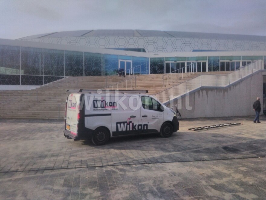 Montage en levering brandkraan Thialf stadion in Heerenveen