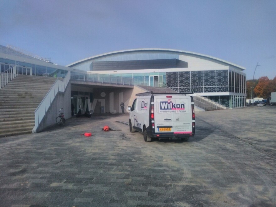 Montage en levering brandkraan Thialf stadion in Heerenveen