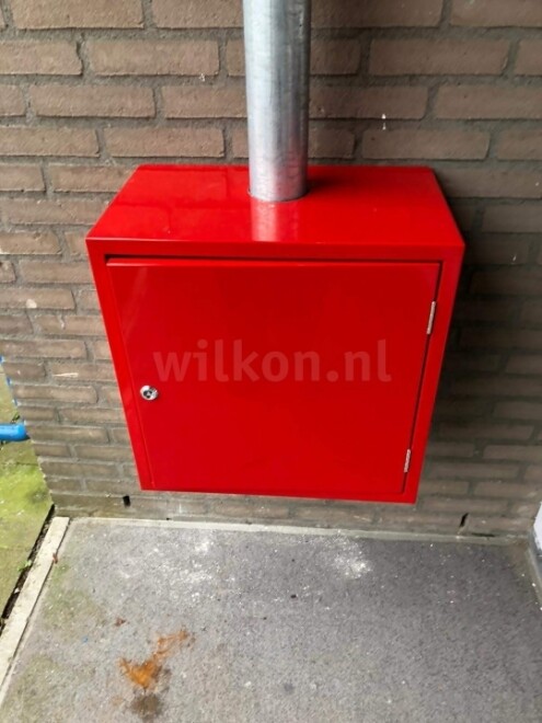 Vervangen droge blusleiding in Haarlem