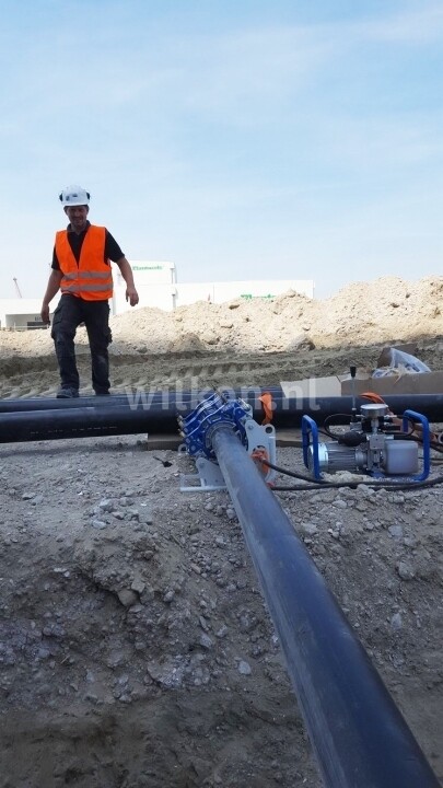 Levering en installeren blusleiding en hydranten Westdorpe bij Terneuzen