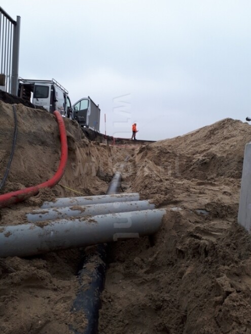 Levering en installeren blusleiding en hydranten Westdorpe bij Terneuzen