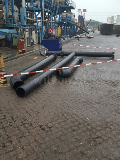 PE leidingen spiegellassen op locatie