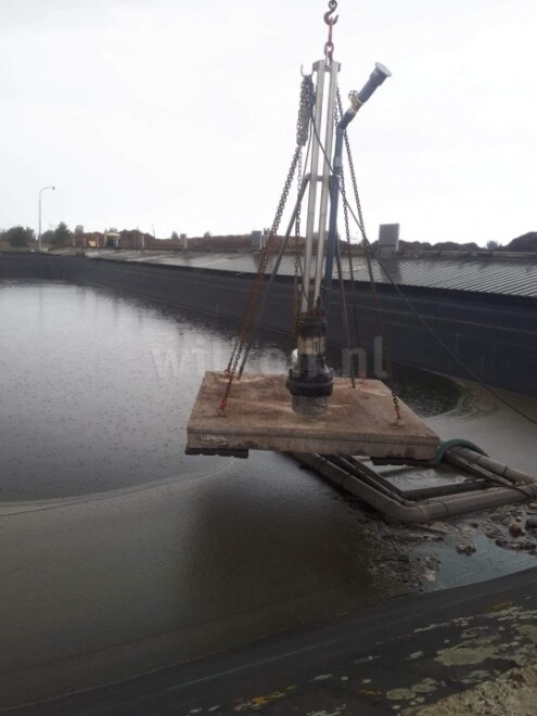 Levering en montage beluchtingspompen
