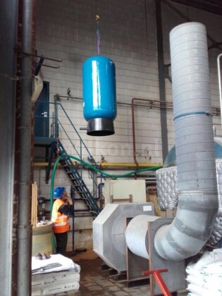 Vervangen water onthardingsinstallatie