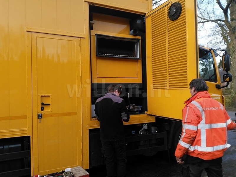 Vervangen pompen inspectie vrachtwagen